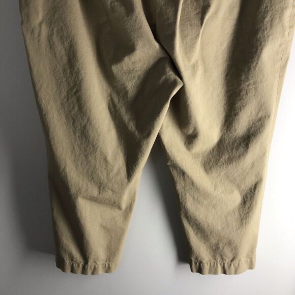Talbots Size 20W‎ Petite Heritage Pants Crop Ankle Khaki Career Minimalist - Picture 10 of 13